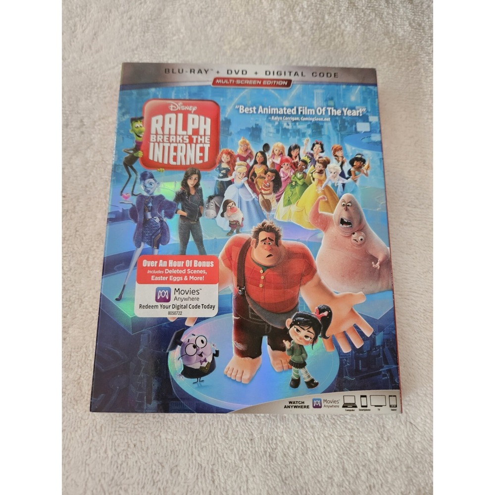 Ralph Breaks the Internet (Blu-ray, 2018) NEW Sealed Multi Screen Edition
